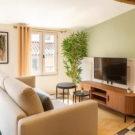 公寓 Luxe Et Charme Authentique 4 Couchages Elegant Au Coeur Du Vieux *