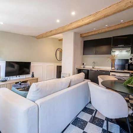Luxe Et Charme Authentique 4 Couchages Elegant Au Coeur Du Vieux 公寓